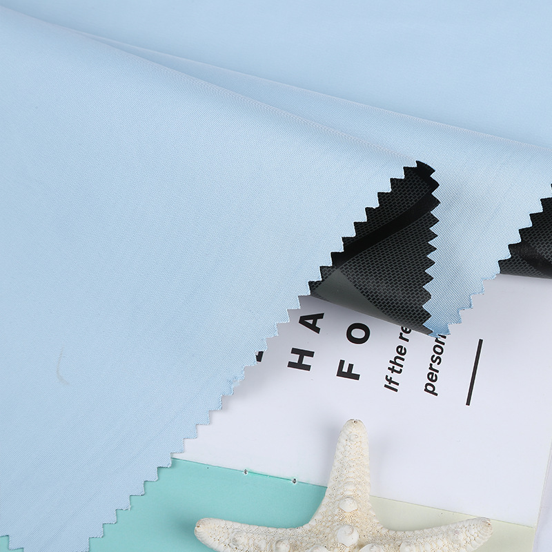 全涤三维纺复合彩膜面料 时尚时装运动服面料现货批发速干