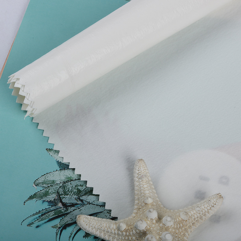 尼龙四面弹面料 透明膜复合膜涤纶布 秋冬款运动服登山服面料