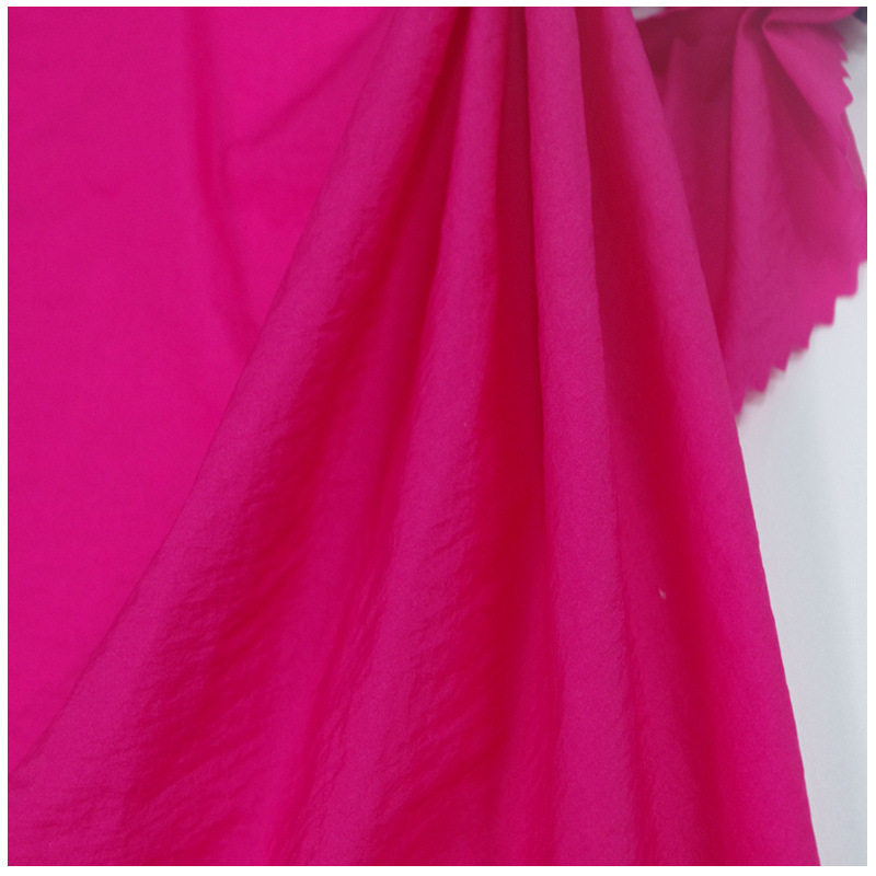 现货供应 全涤面料尼龙布面料 时尚T恤女装裙装潮流布料哑光