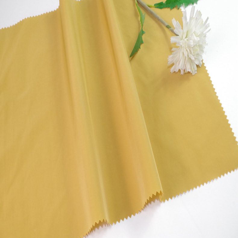 T400真记忆面料 50D塔夫绸涤纶布 风衣羽绒服夹克棉衣服装面料