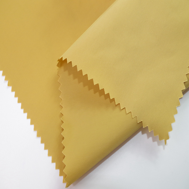 T400真记忆面料 50D塔夫绸涤纶布 风衣羽绒服夹克棉衣服装面料