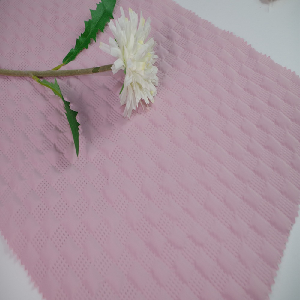 仿记忆面料全涤布超声波压棉起泡绗棉绗缝靠垫布料绗缝夹棉包面料