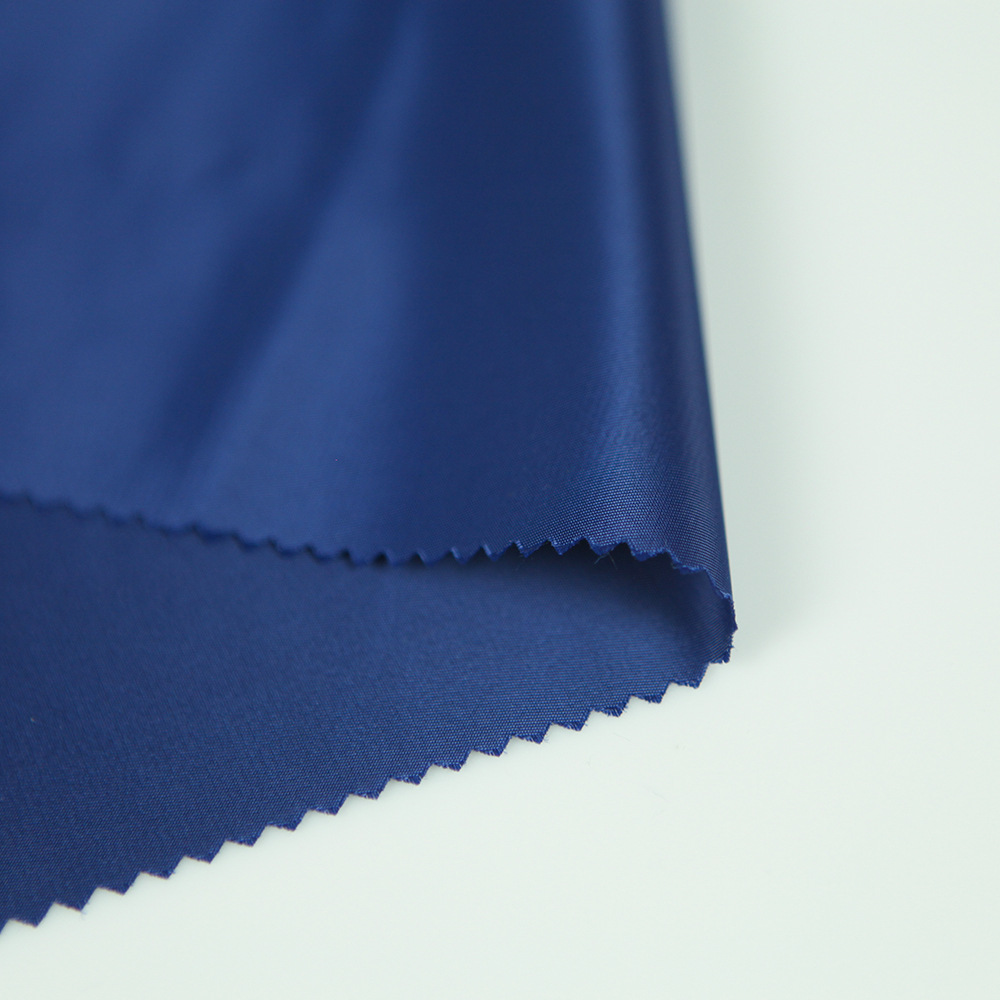 定制250T全锦纹斜纹面料染色化纤面料春夏季工作服校服户外服批发