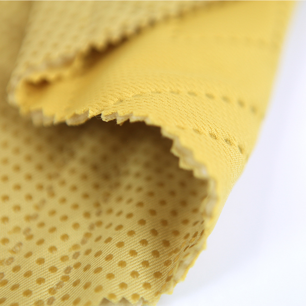 全涤鸟眼布 滴塑双菱形超声波压花面料 秋冬汽车用品面料