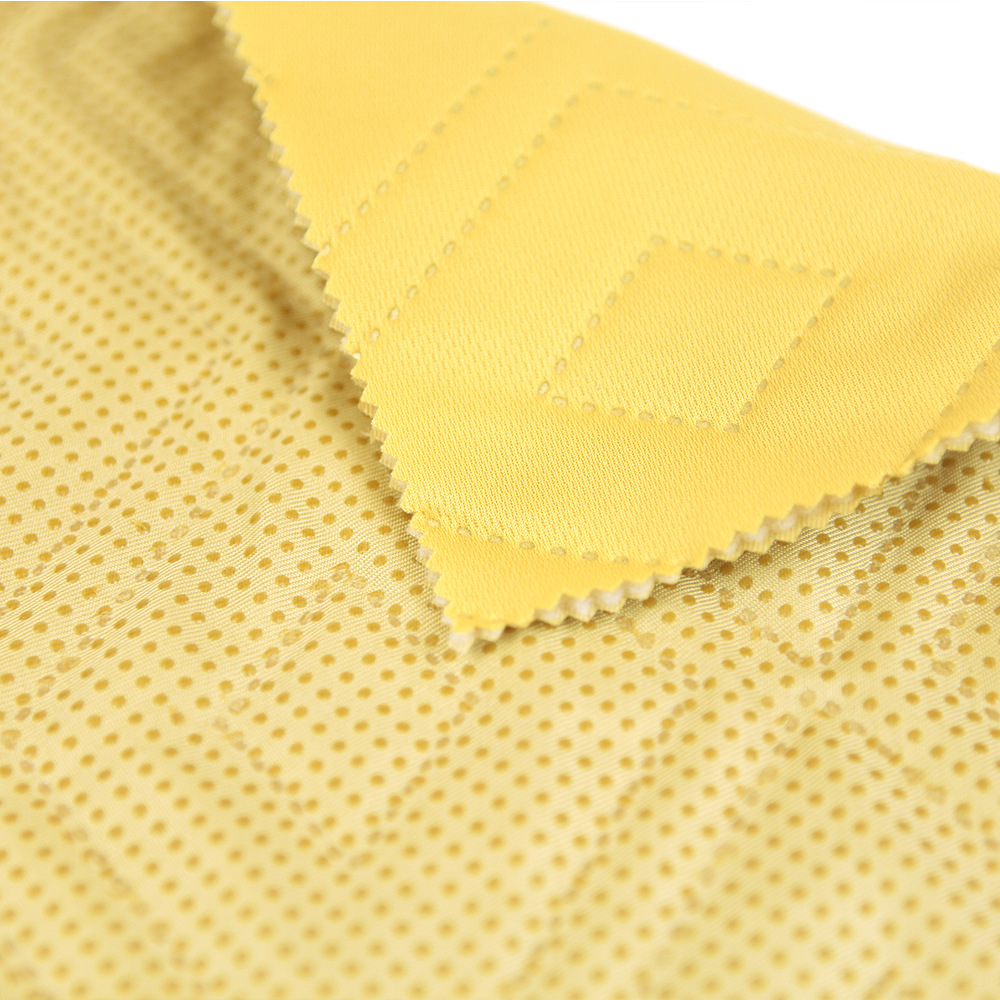 全涤鸟眼布 滴塑双菱形超声波压花面料 秋冬汽车用品面料