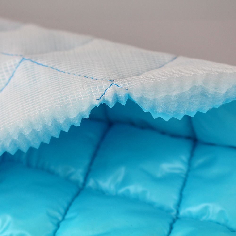 涤塔夫全涤布5*5菱形格绗缝夹棉绗棉布料可定制靠垫抱枕绗绣花布