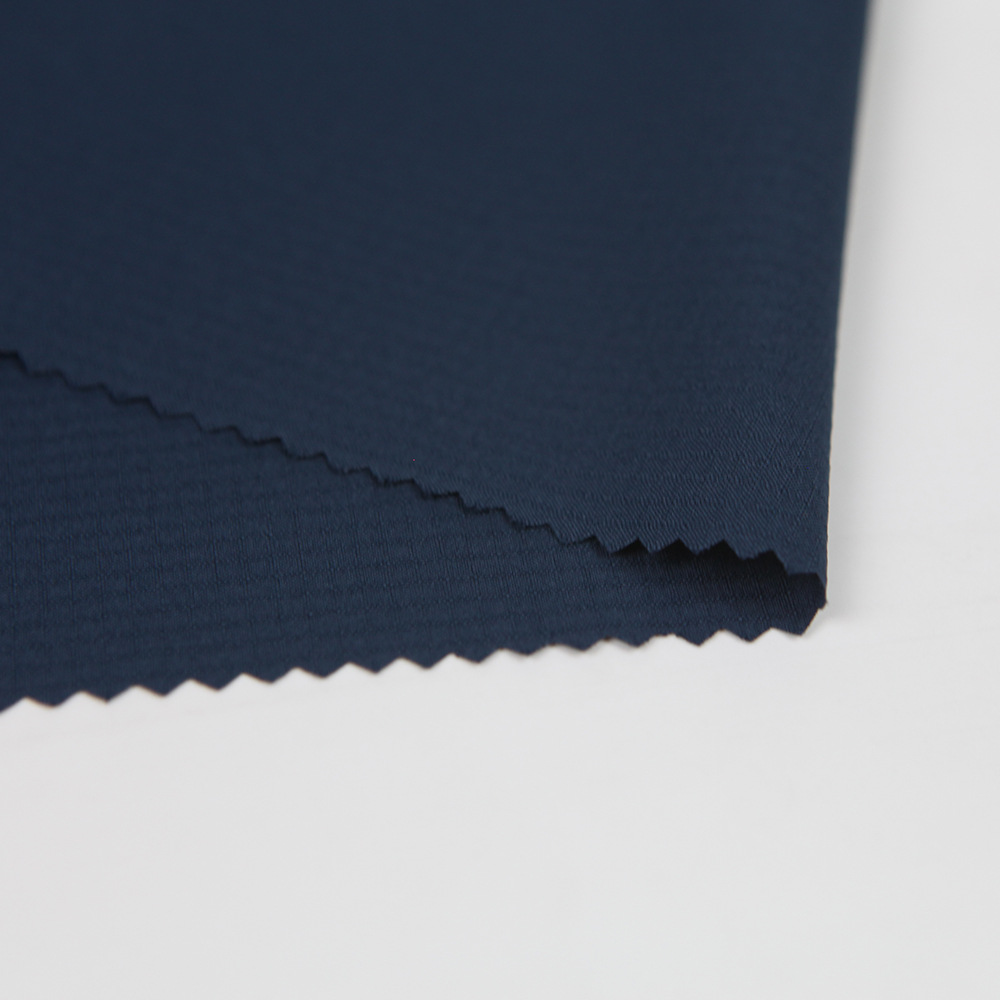 75D高弹双线格面料 全涤双线格服装面料 秋冬季裤装休闲服面料