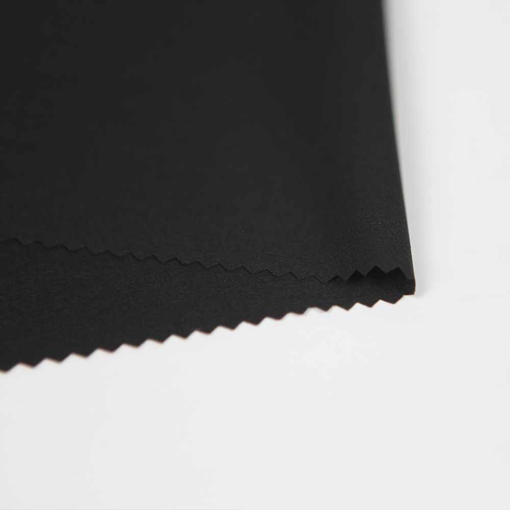 75D高密再生面料 140g高密涤纶布 秋冬季裤装上衣工作服时装面料