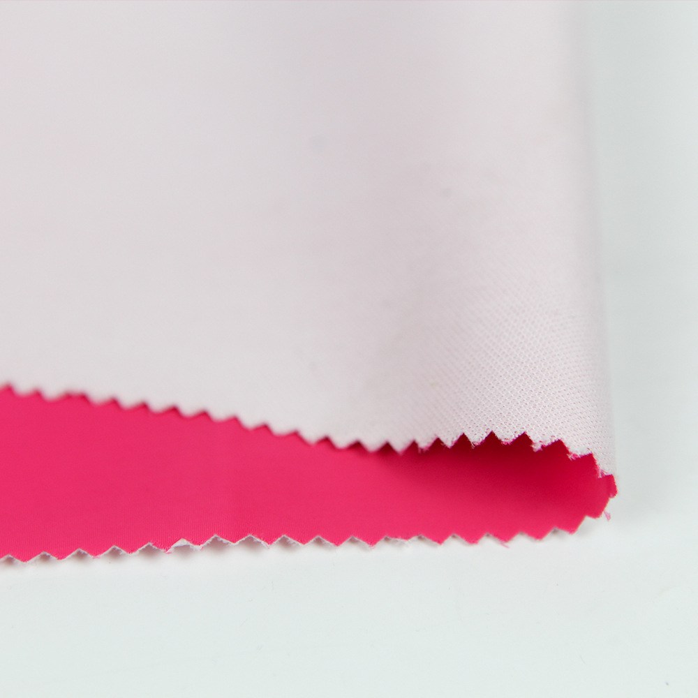 75D仿记忆复合面料 全涤针织底布 棉衣冲锋衣tpu面料