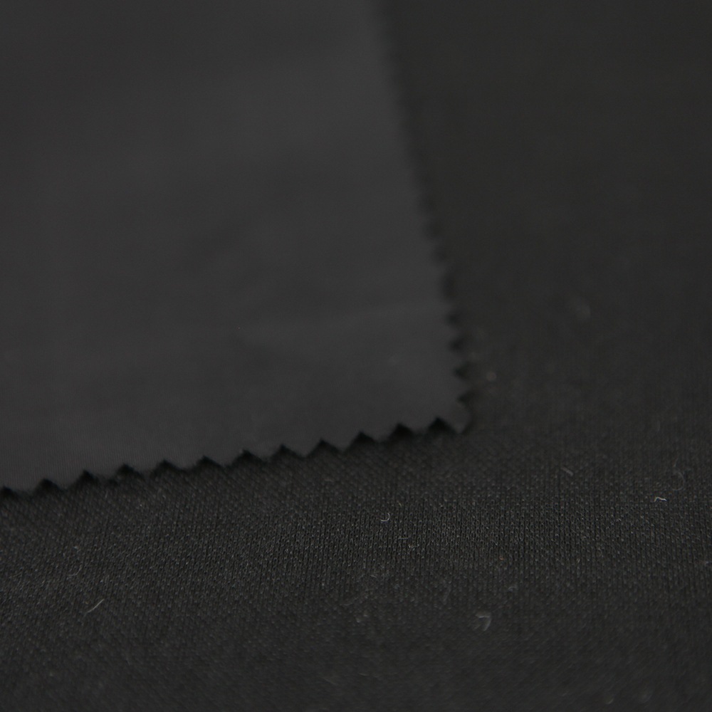 75D仿记忆复合面料 95g针织底布tpu面料 棉衣冲锋衣面料