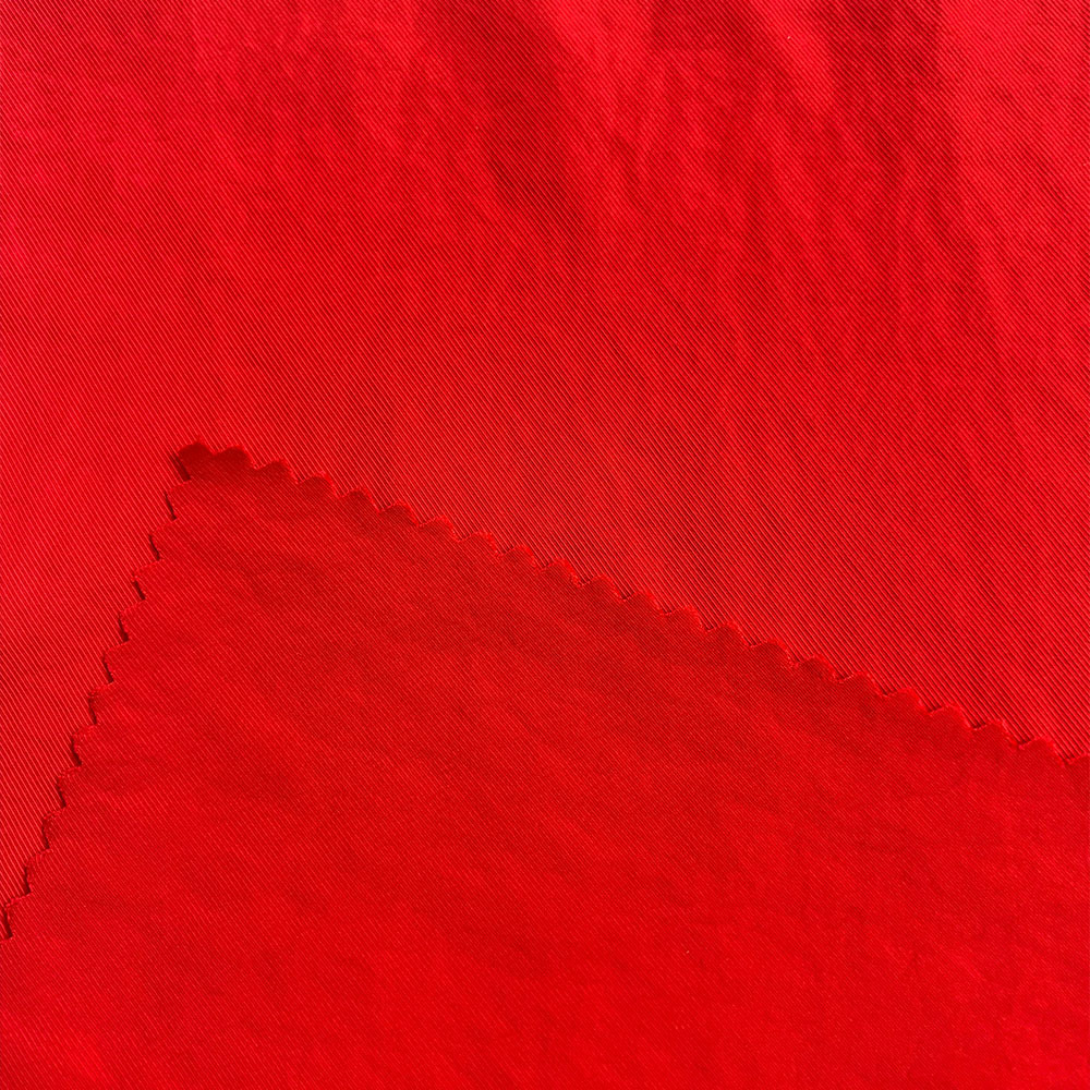 尼龙2/2斜纹布棉服羽绒面料服裤装时装布 秋冬面料现货批发染色布