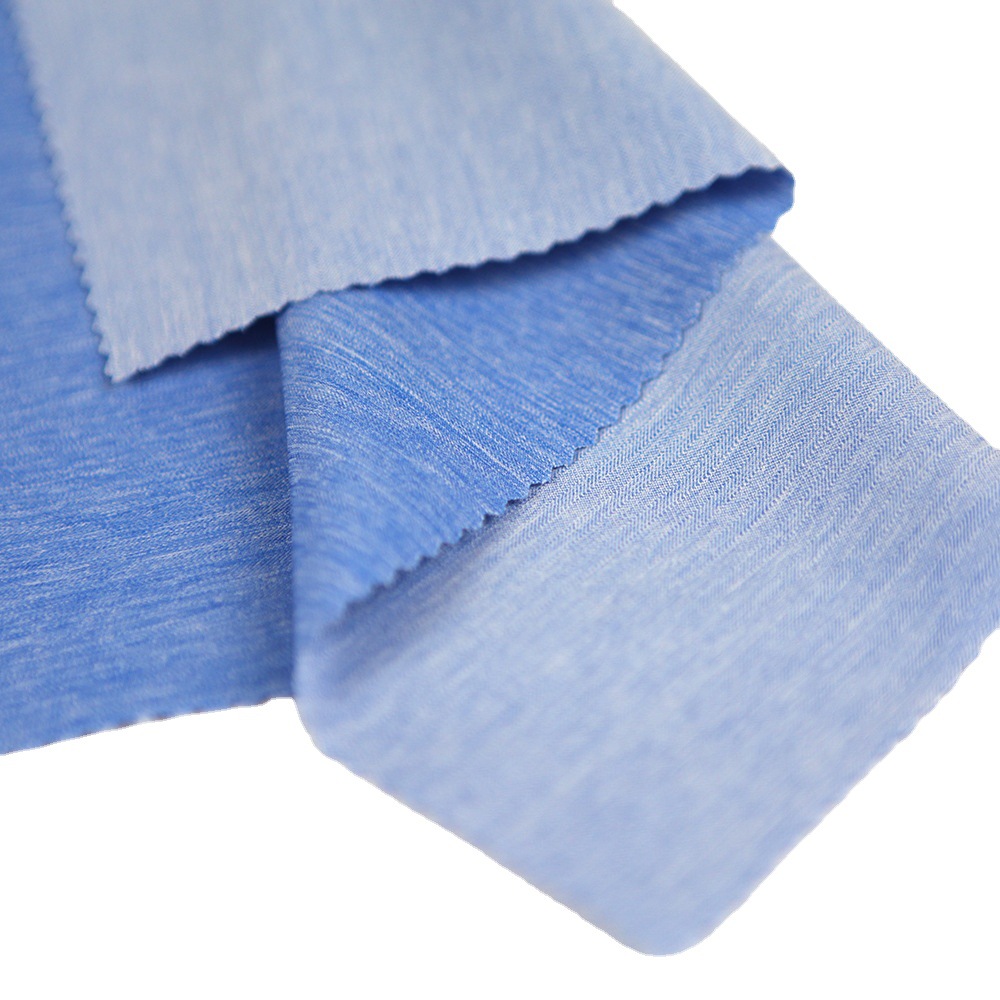 自有工厂 0.5cm正方格提花羽绒服棉服春秋时装涤纶面料