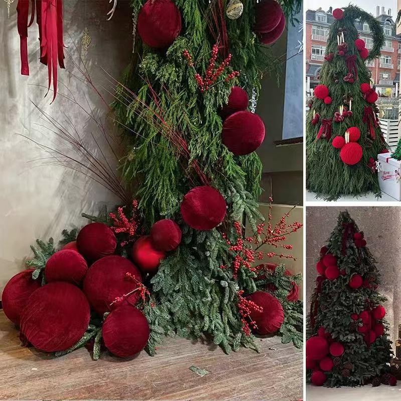 丝绒布单层布弹力绗缝工艺球装饰布舞台布置氛围春秋连衣裙面料