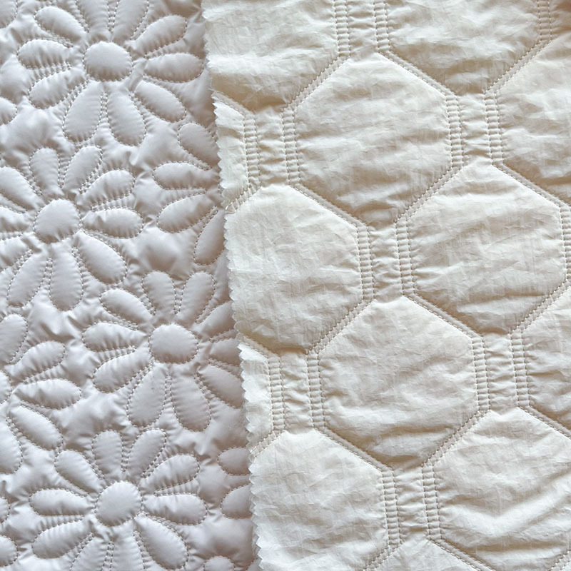 定制绗缝夹棉包面料绗绣衍缝刺绣加工绣花布包包家纺服装宠物用品