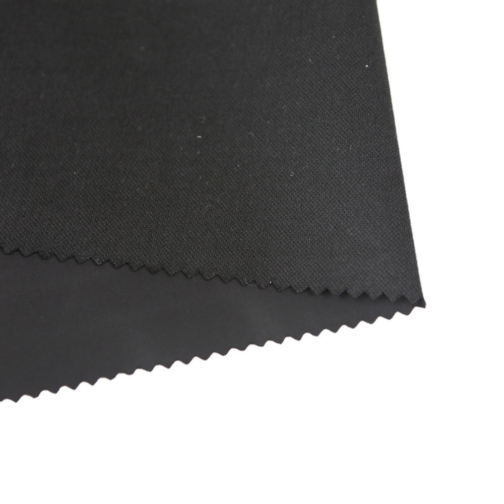 75D仿记忆复合面料 95g针织底布tpu面料 棉衣冲锋衣面料