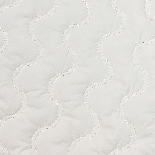 定制特种绗绣绗缝棉布料夹棉包面料绣花布云朵包服装面料童装宠物