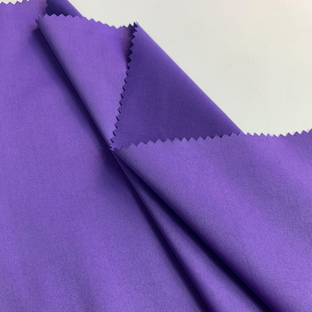 工厂直供经典款破卡T400涤纶布风衣棉服户外运动面料定制布料批发