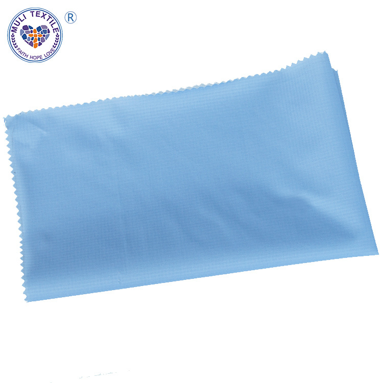 防水尼龙高弹三线格液流染色复合膜加涤纶飘柔纱 厂家直供