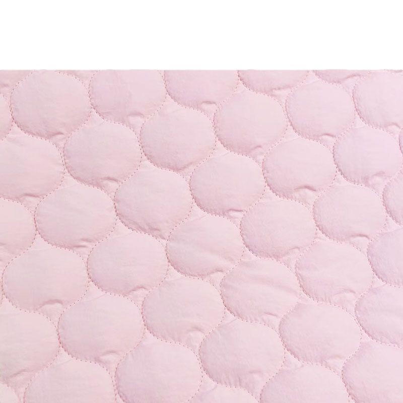 定制葫芦花绗缝面料箱包宠物用品布绣花面料绗棉服装面料衍缝刺绣