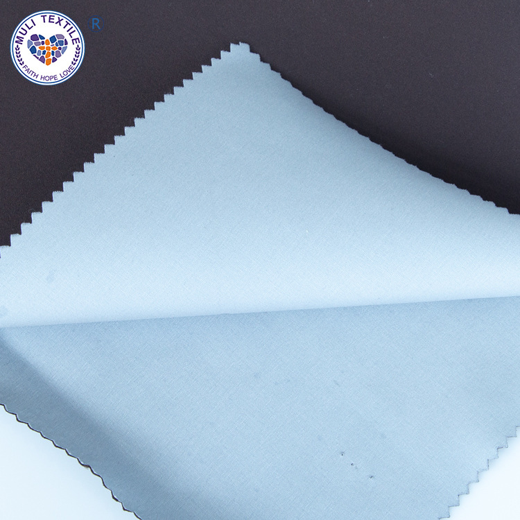 自有工厂 液流染色PTTE膜涤纶飘柔纱270T斜纹子母条现货批发