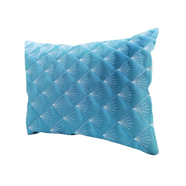 厂家现货 荷兰绒 滴塑 防滑绗绣沙发垫四季 刺绣面料批发