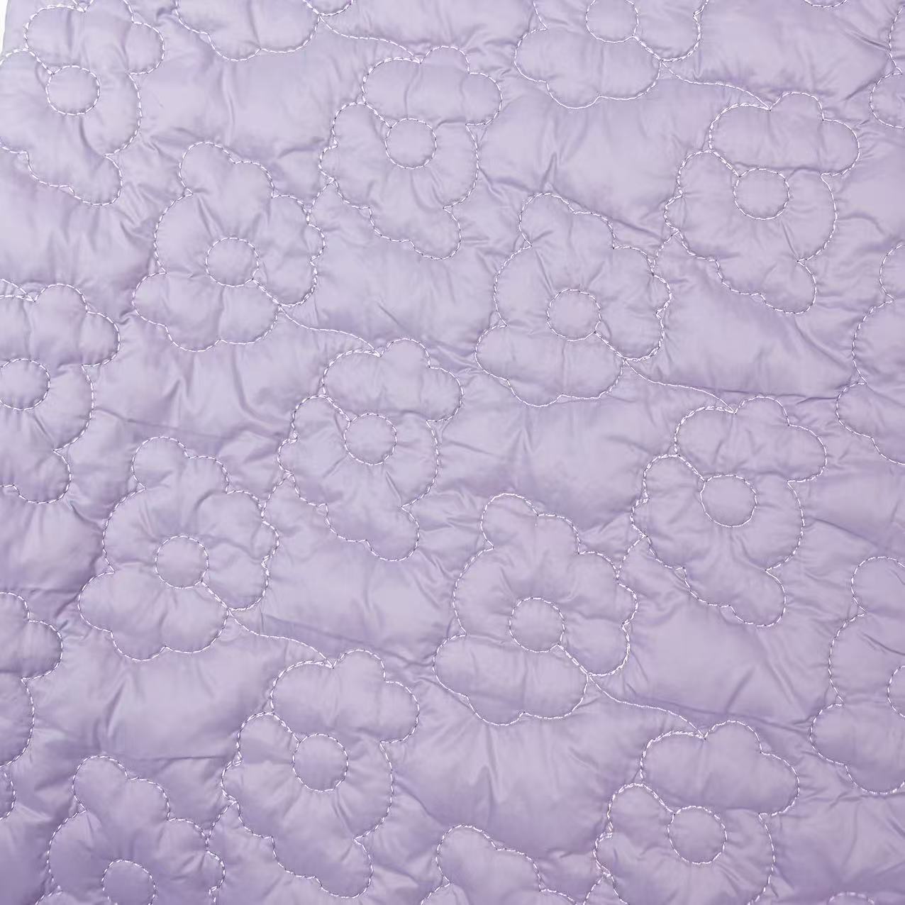 绗棉面料绗缝夹棉包绗缝布料包包服装宠物用品花朵绣花布衍