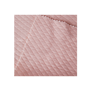 花朵三明治绗缝夹棉面料衍缝棉布喷胶棉三合一绗缝布料刺绣布箱包