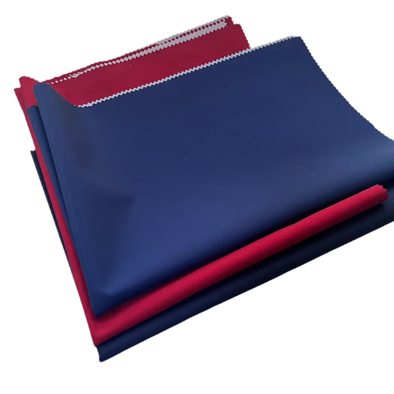 定制破卡复合乳白膜PU涂层校服面料防水布料冲锋衣夹克防寒保暖