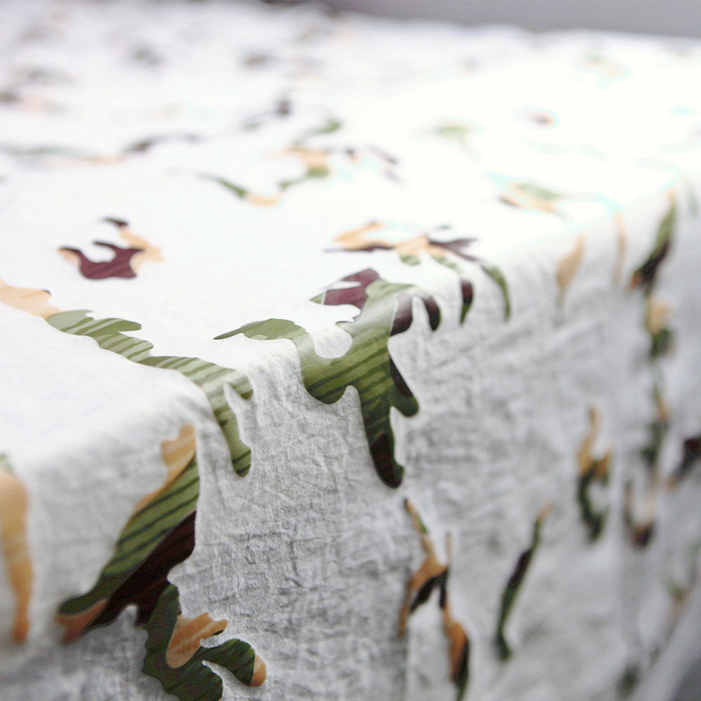 尼龙迷彩烫金印花轻薄冰感防晒服羽绒服面料现货批发